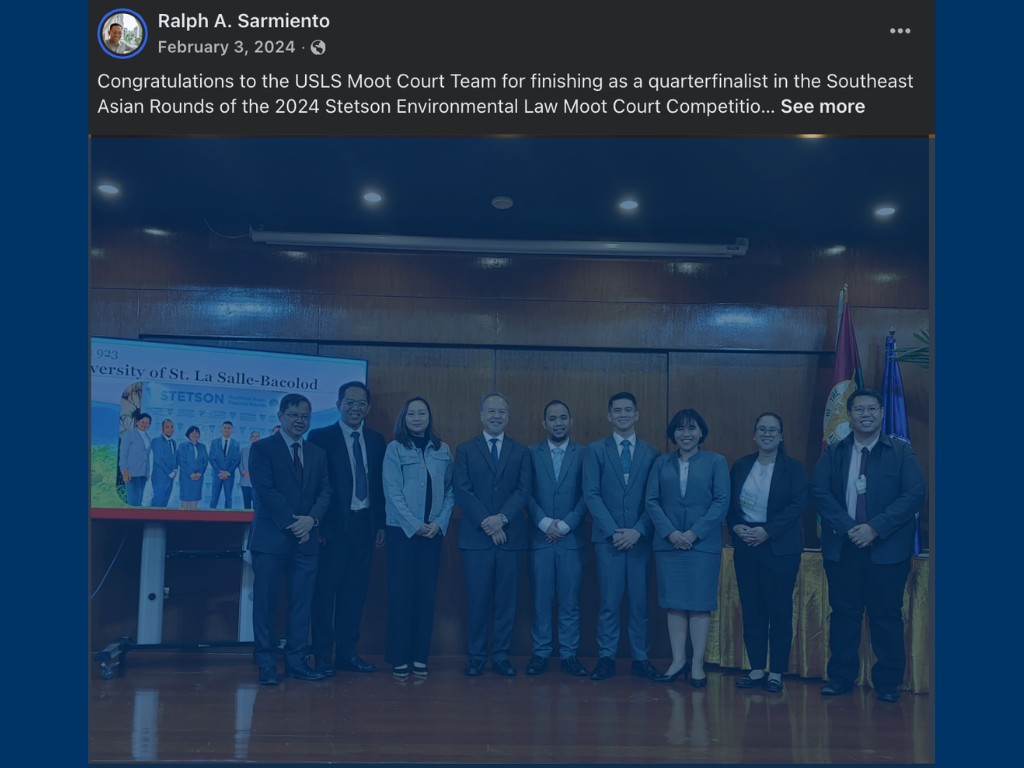 Bryan Villarosa  dean ralph stetson